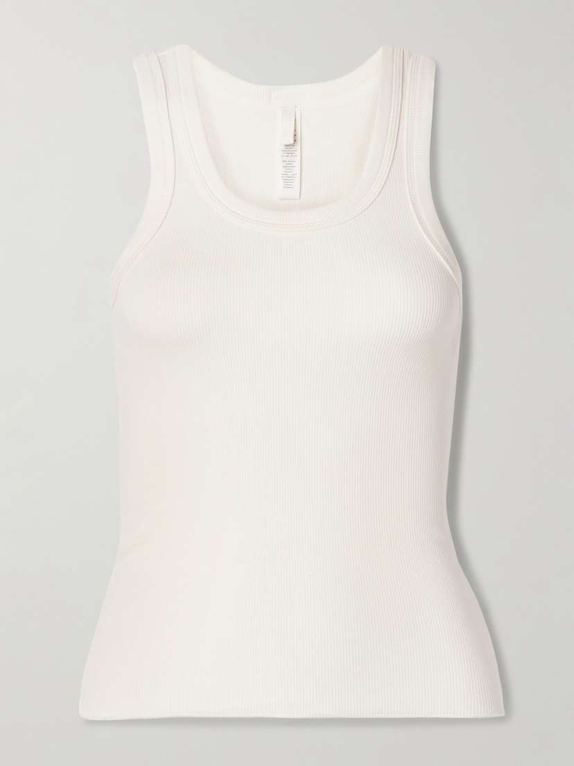 Skims Cotton Rib Tank - Marble