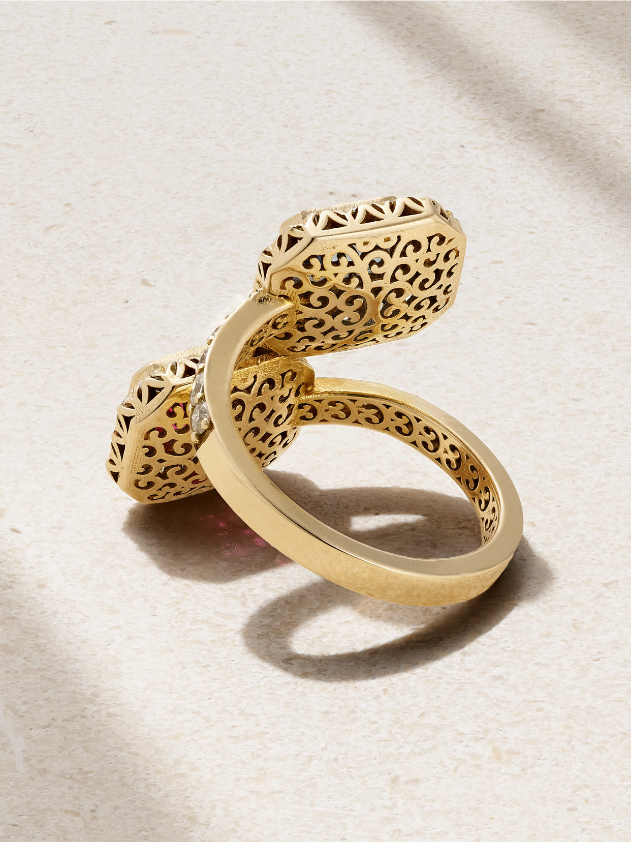 Amrapali London 18-karat Gold Multi-stone Ring