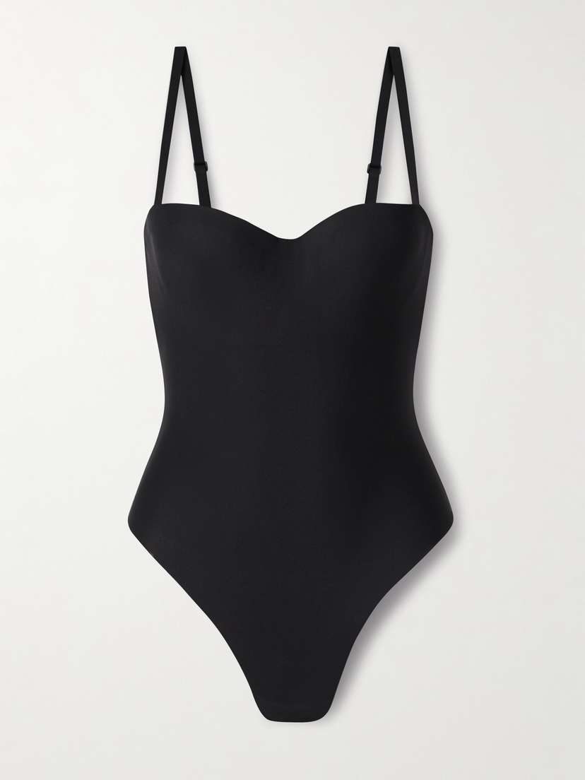 Skims Underwire Thong Bodysuit - Onyx