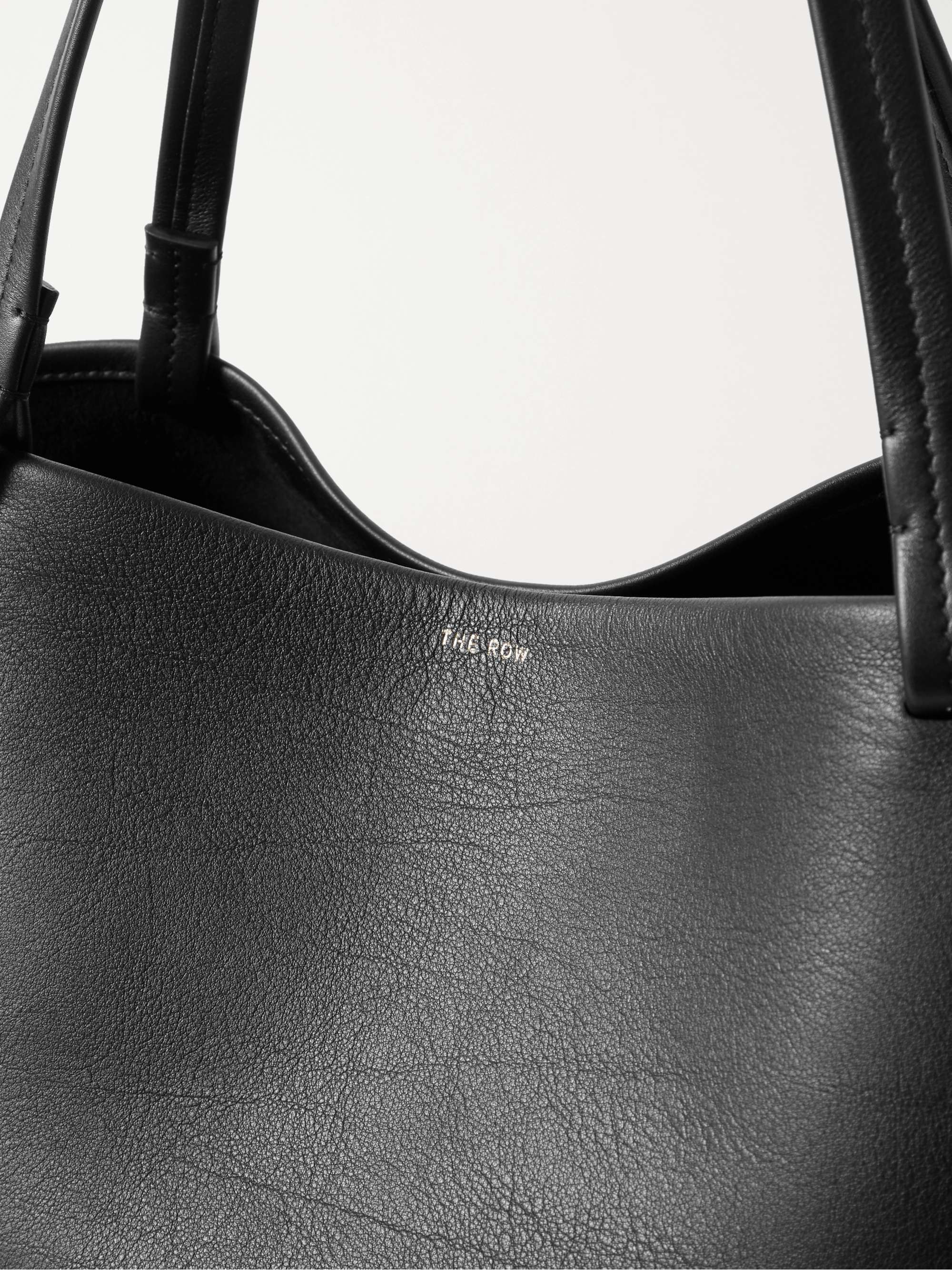 THE ROW Park 3 mittelgroße Tote aus strukturiertem Leder