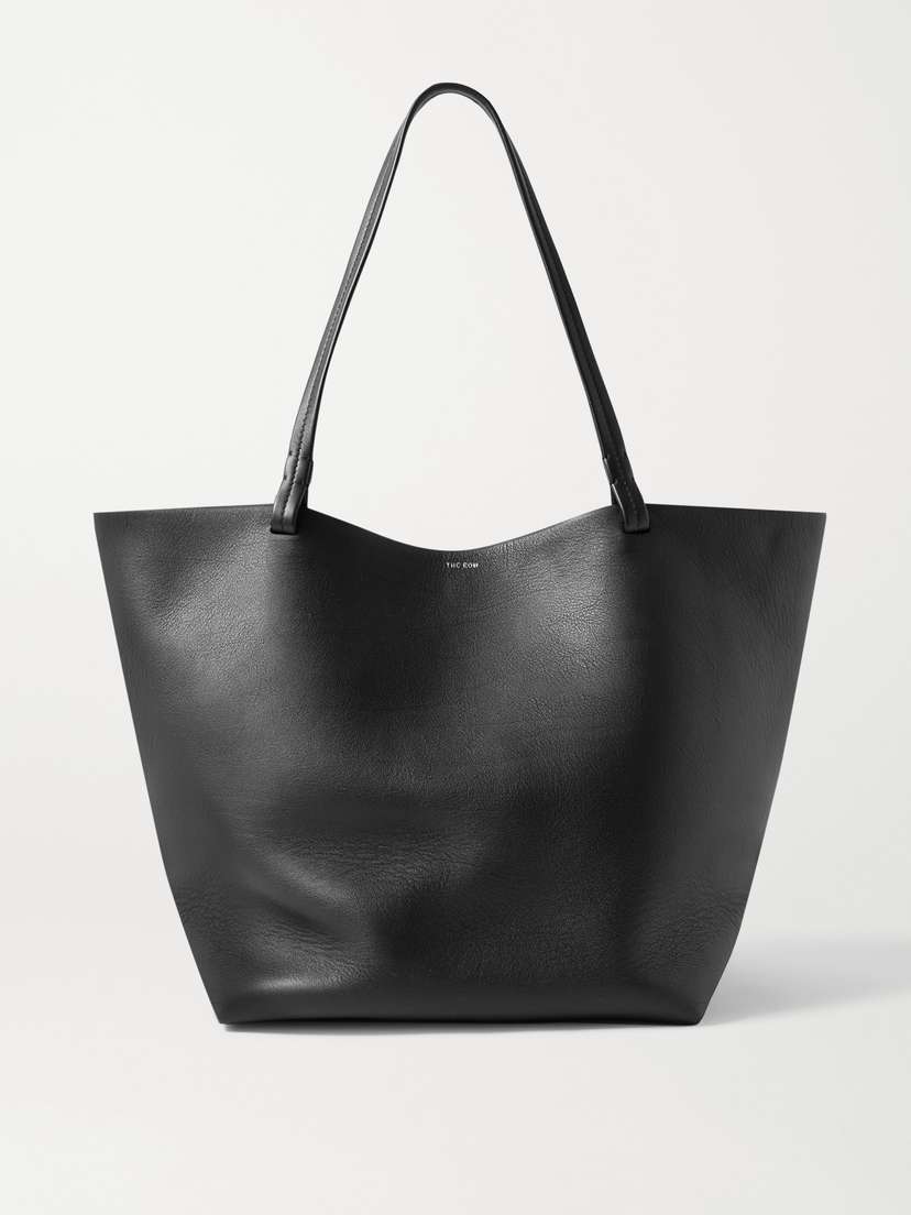 The Row Park 3 Medium Textured-leather Tote