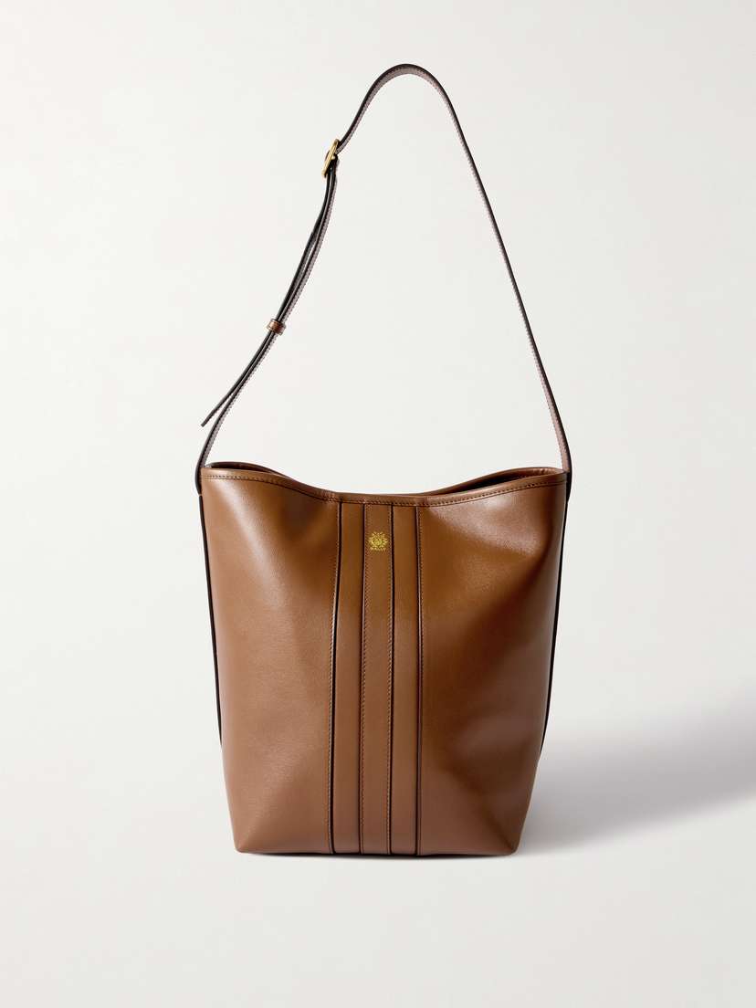 BALLY Beckett Paneled Leather Bucket Bag