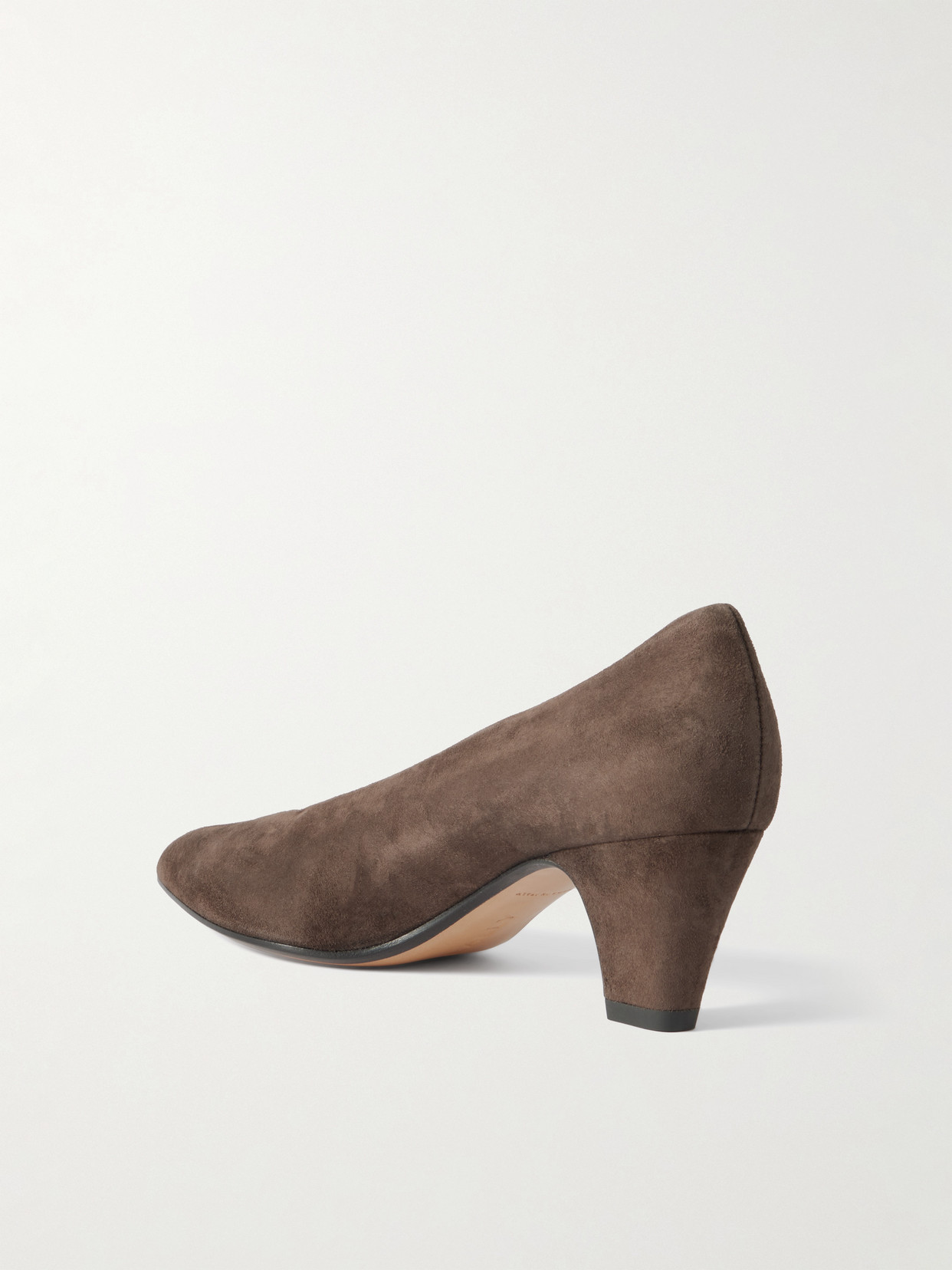 Bally Aline 55 Suede Pumps In Brown