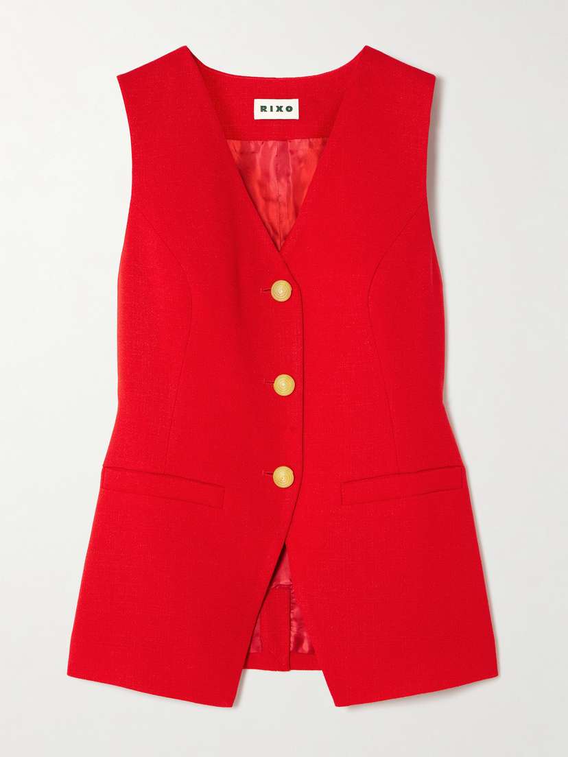 Rixo Ingrida Bouclé Vest