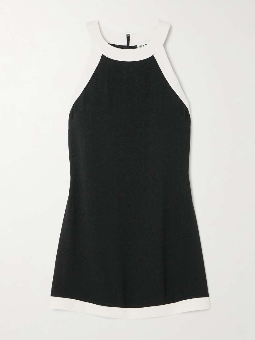 Rixo Bryson Bouclé Mini Dress - UK 16