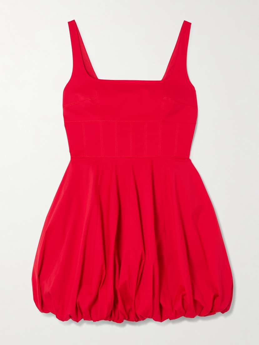 Emilia Wickstead Annabelle Cotton-blend Poplin Mini Dress