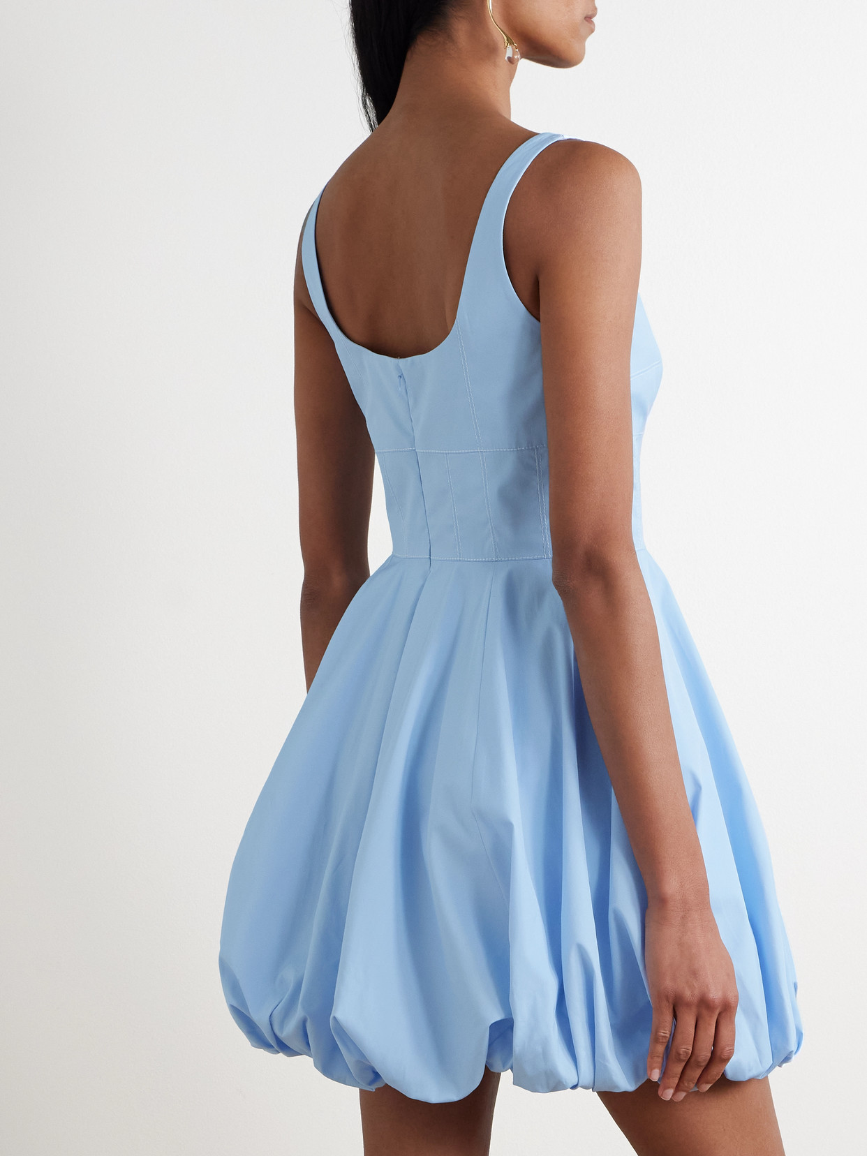 Emilia Wickstead Annabelle Cotton-poplin Mini Dress