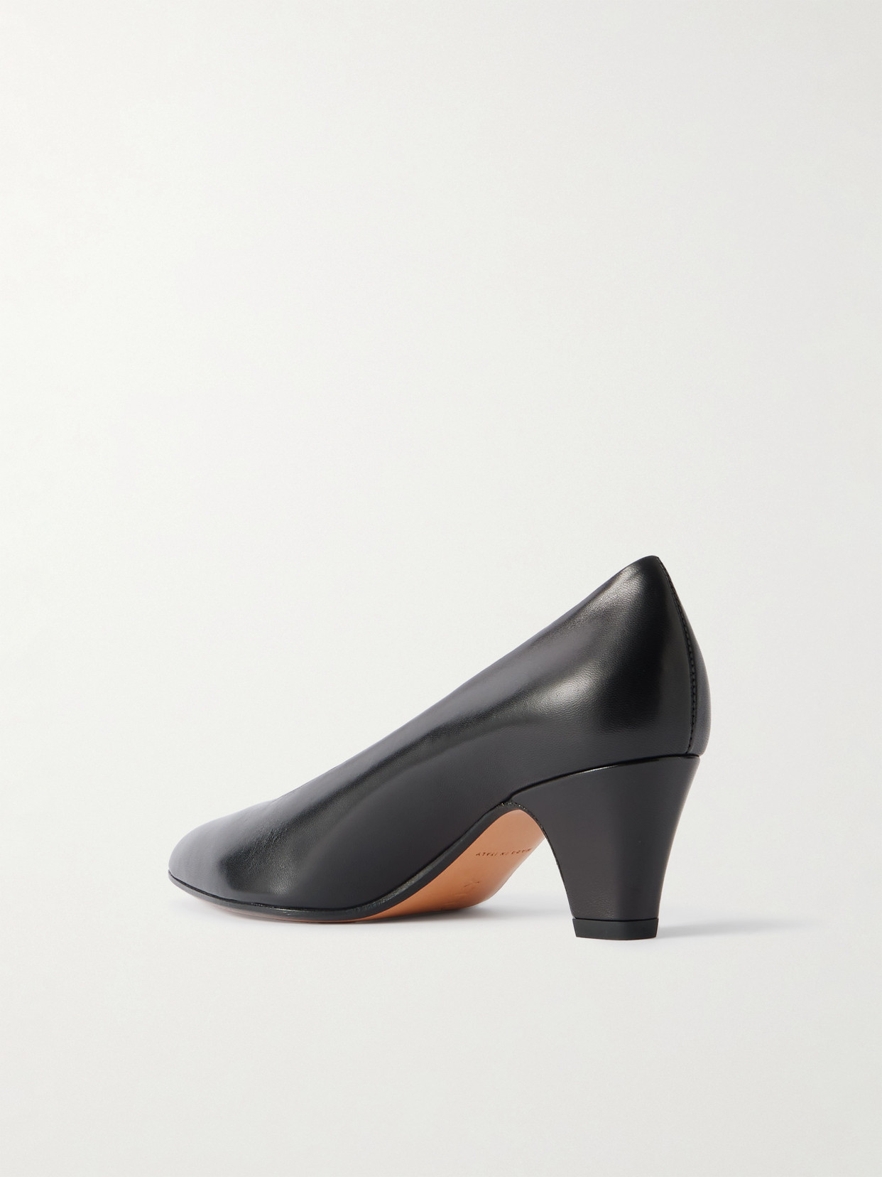 Bally Aline 55 Leather Pumps In Black