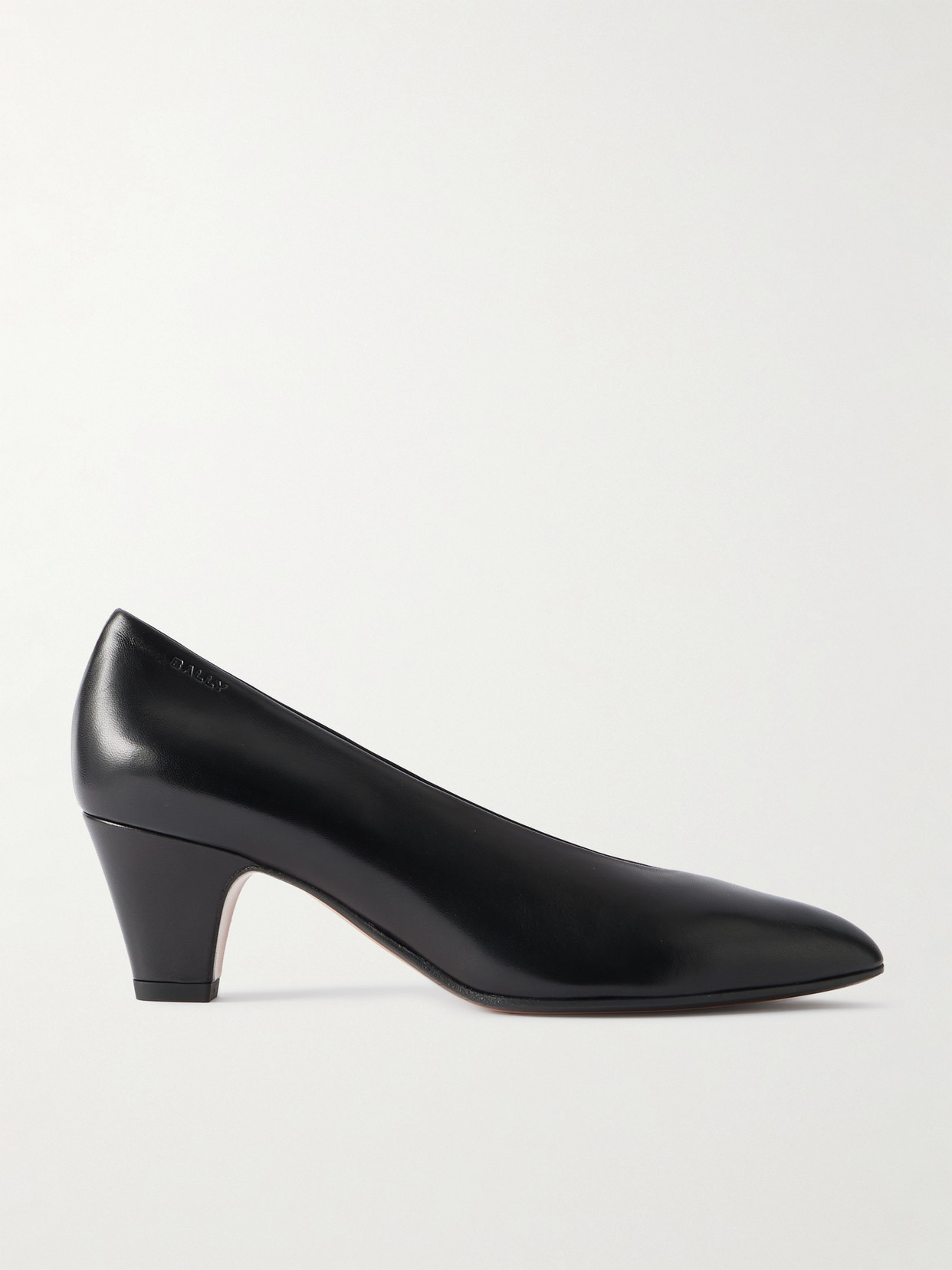 Bally Aline 55 Leather Pumps In Black