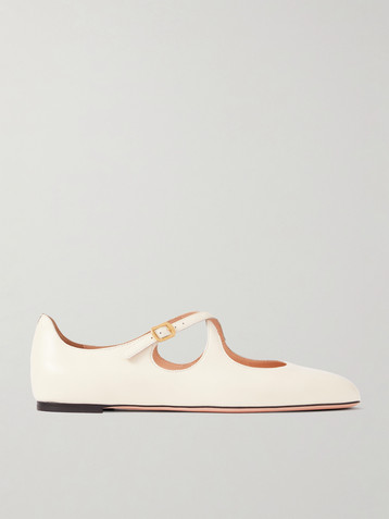 BALLY Beliska leather Mary Jane ballet flats