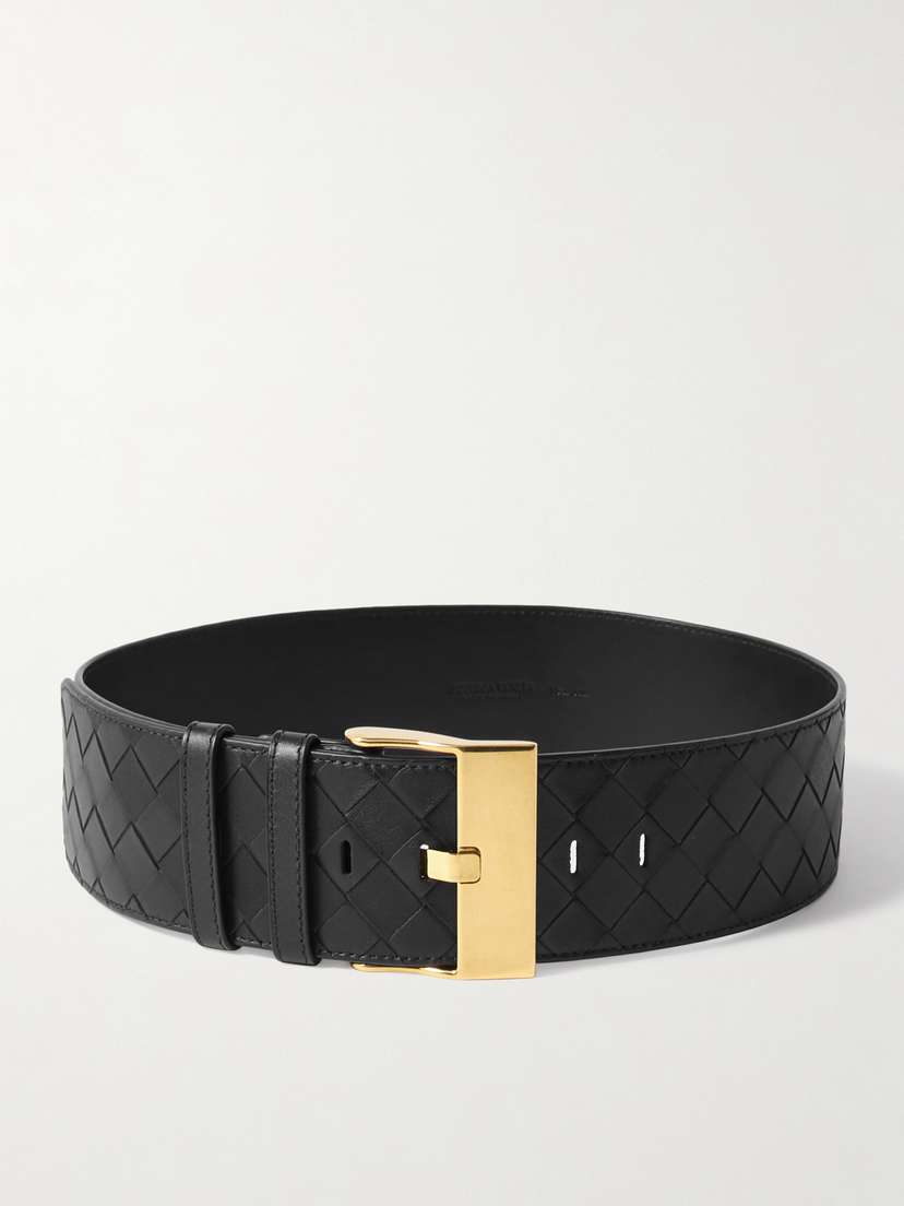 Bottega Veneta Intrecciato Leather Belt
