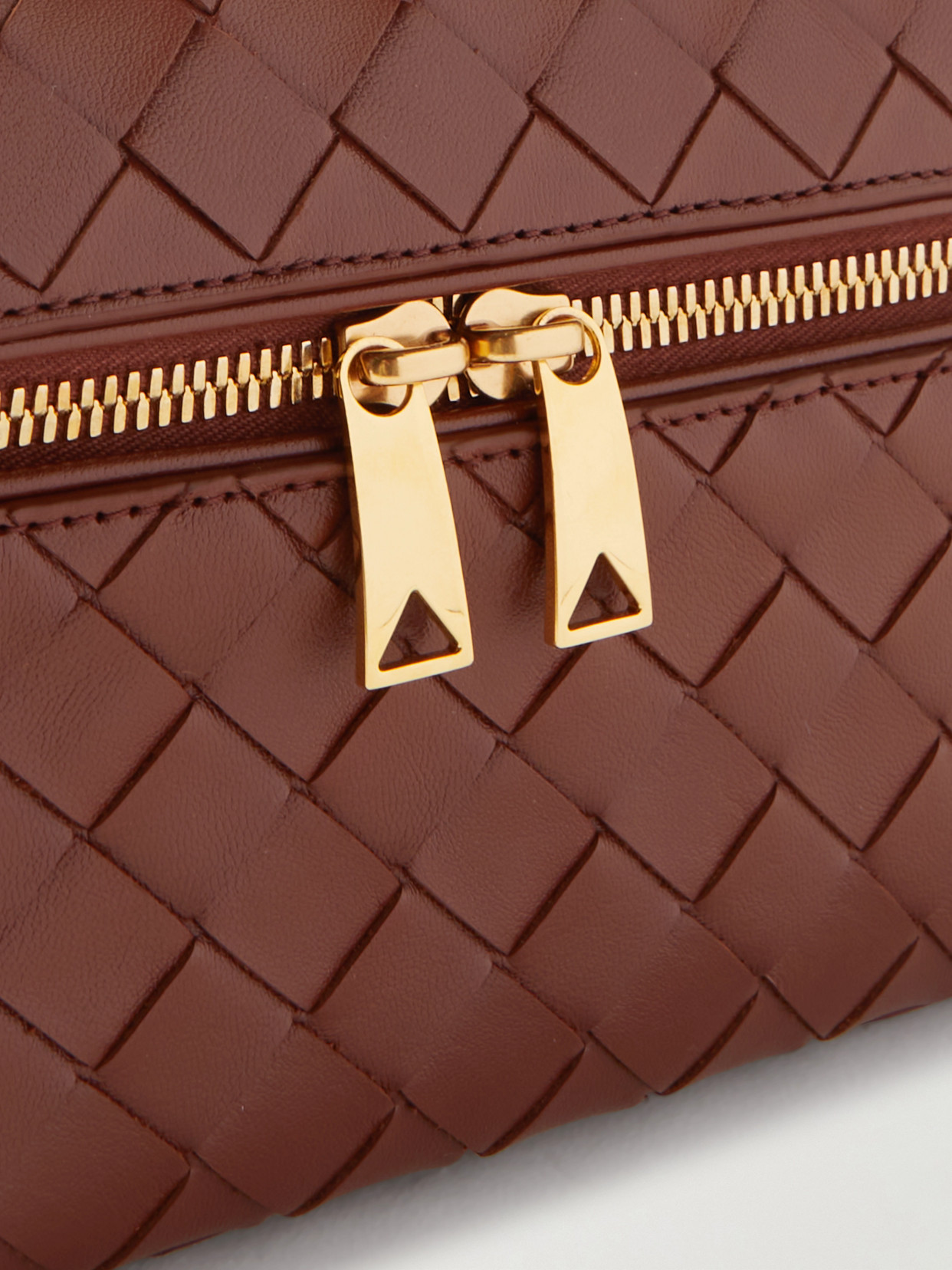 Bang Bang Intrecciato Leather Tote