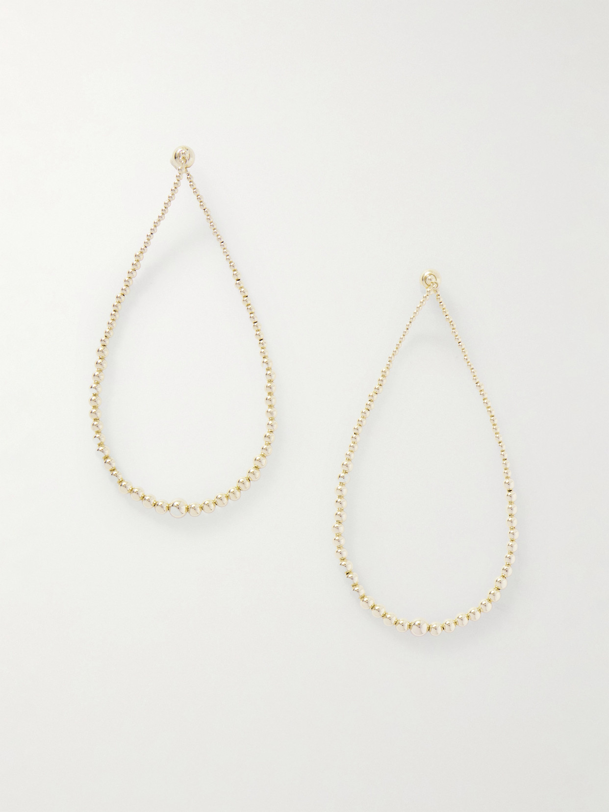 Alaïa Gold-tone Beaded Earrings
