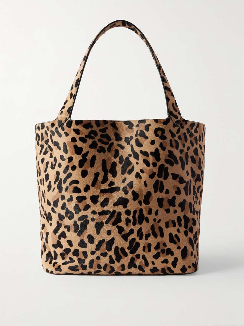 Alaïa Leopard-print Calf Hair Tote