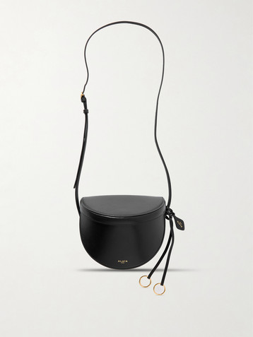 Alaïa Textured-leather shoulder bag