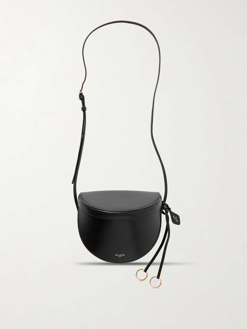 Alaïa — Textured-leather shoulder bag