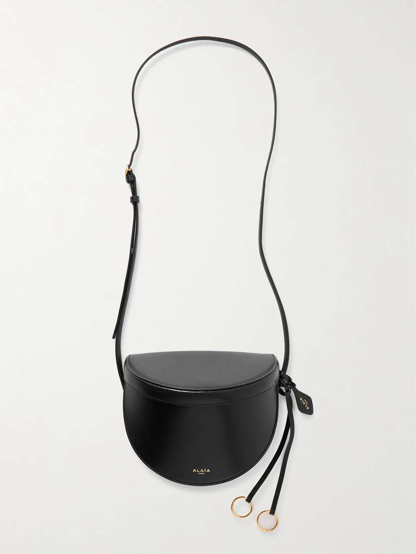 Alaïa Textured-leather Shoulder Bag