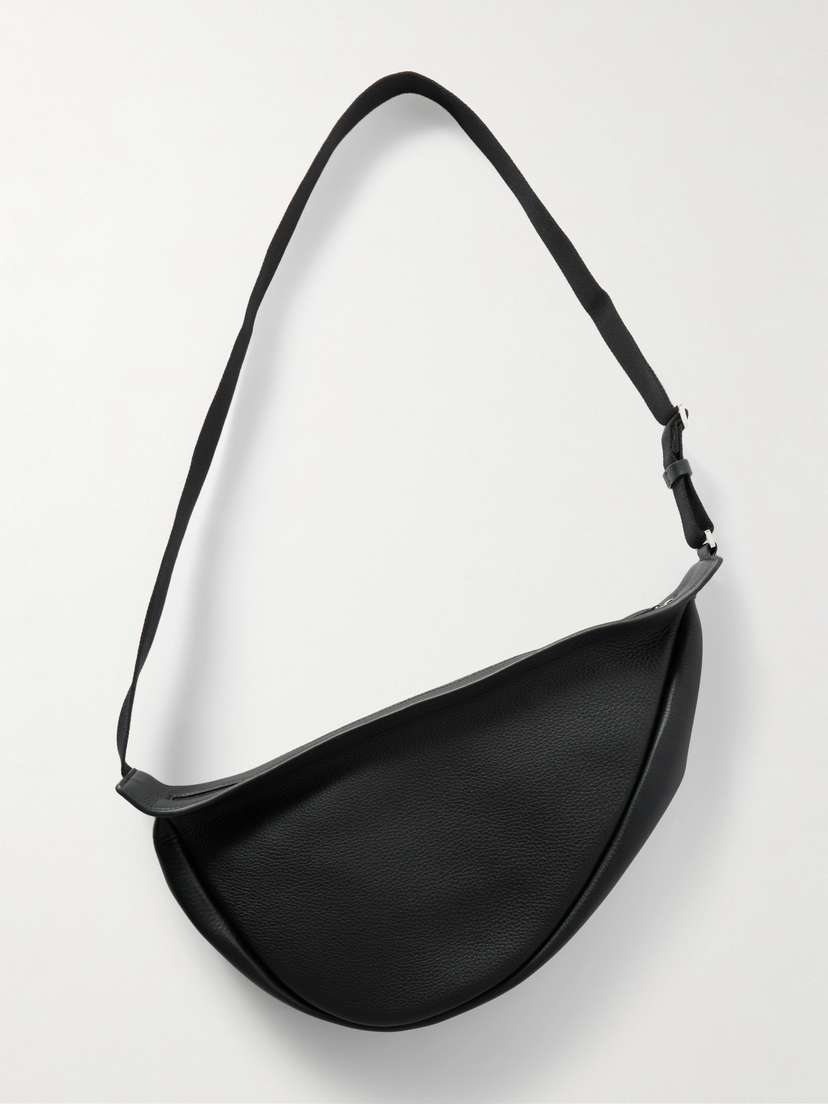 The Row Slouchy Banana Full-grain Leather Shoulder Bag