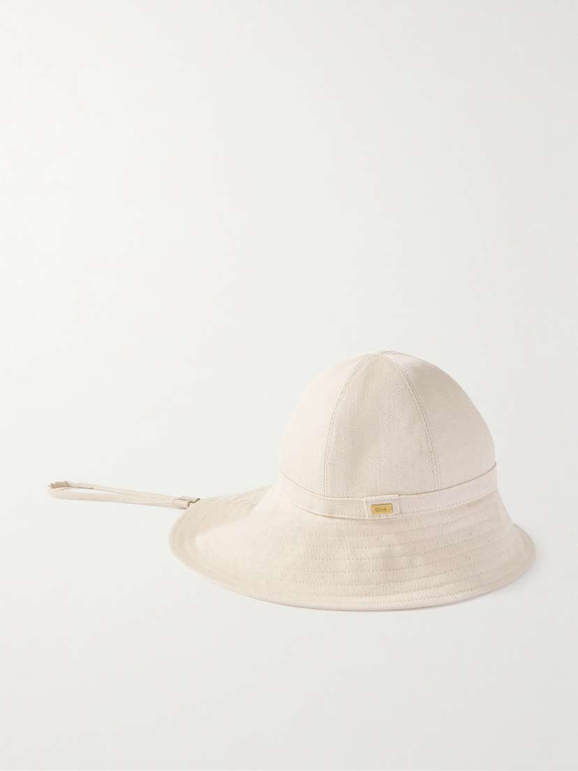 Chloé Cotton-blend Canvas Bucket Hat