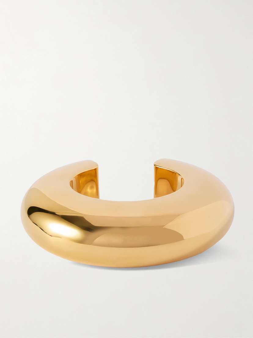 Alaïa Bumper Gold-tone Cuff