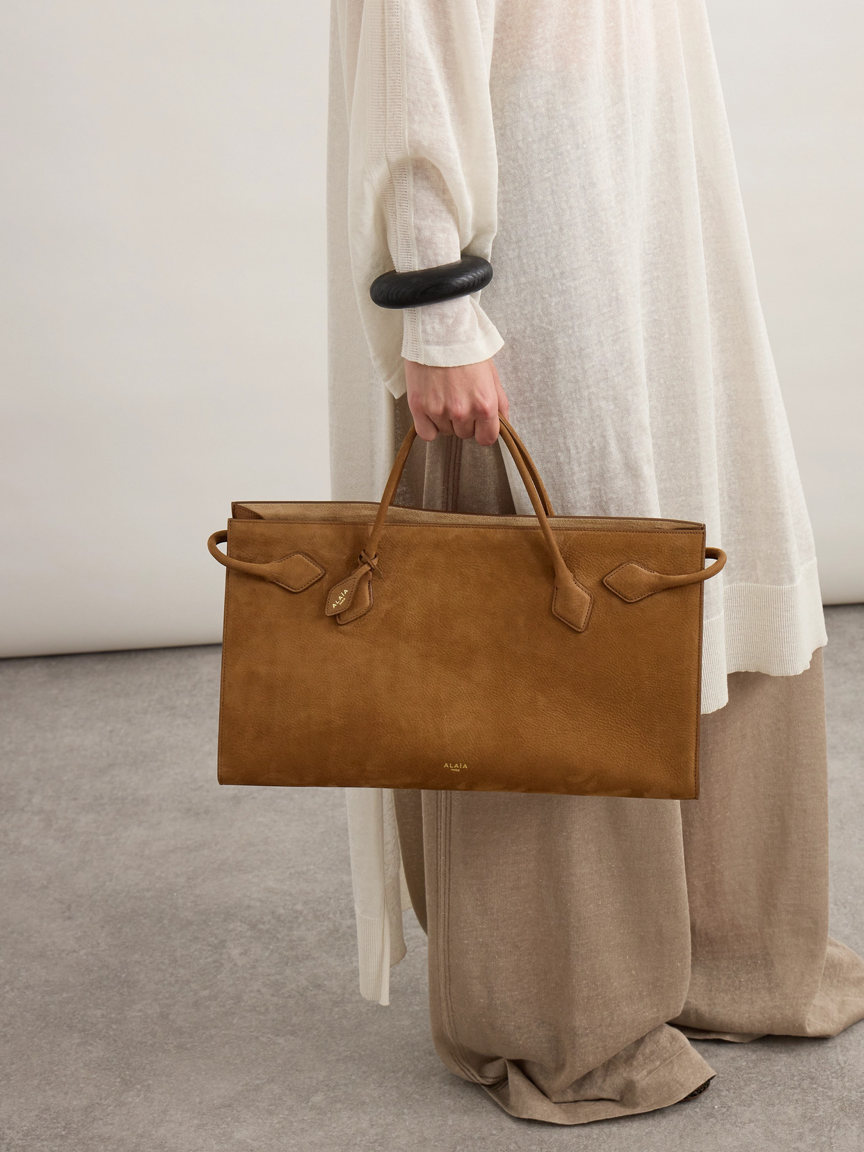 Alaïa - East West Nubuck Tote