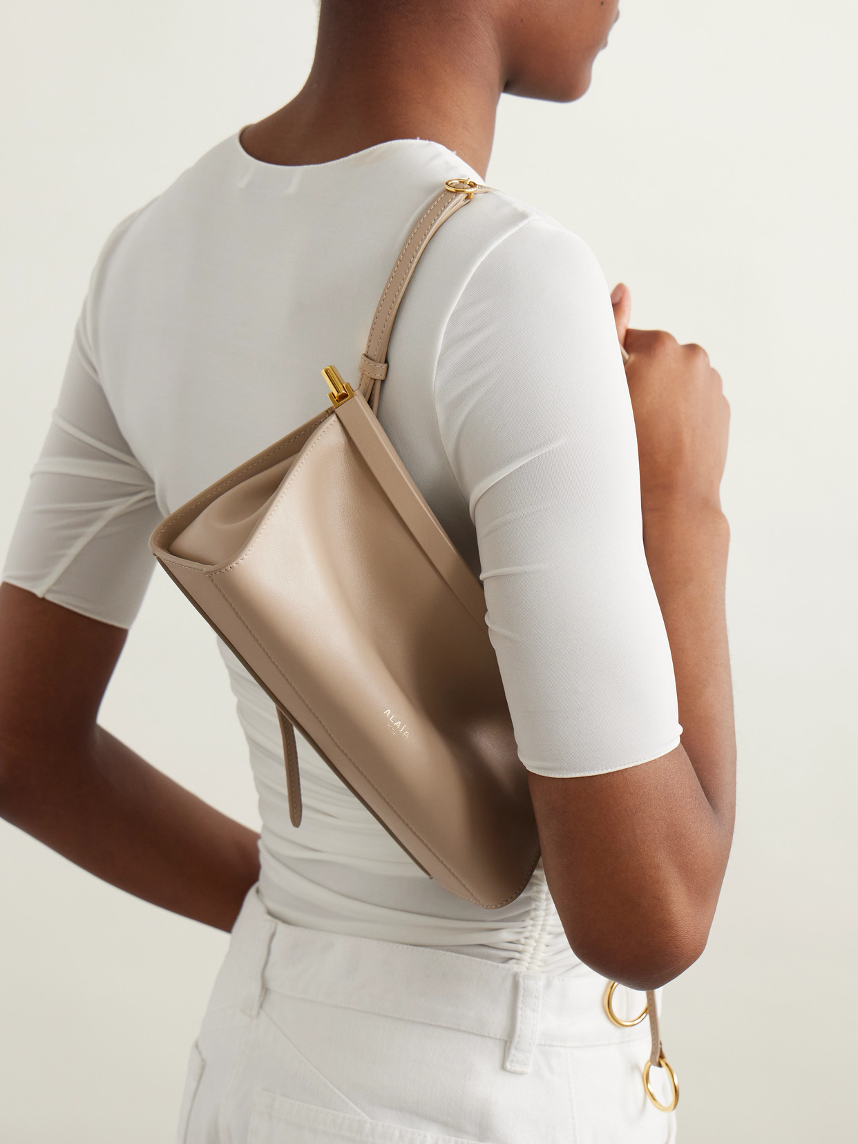 Alaïa - Le Click E/W Small Shoulder Bag