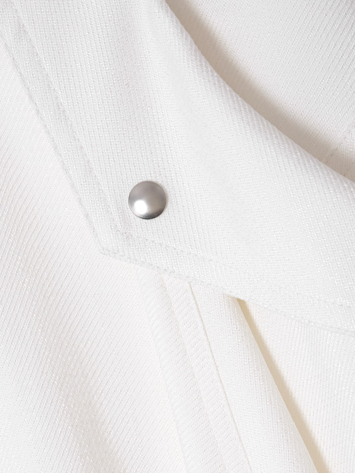 Pleated Twill Midi