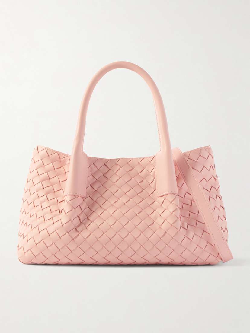Bottega Veneta Pinacoteca Small Intrecciato Leather Tote