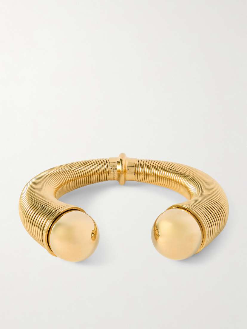 Alaïa Sphere Gold-tone Cuff