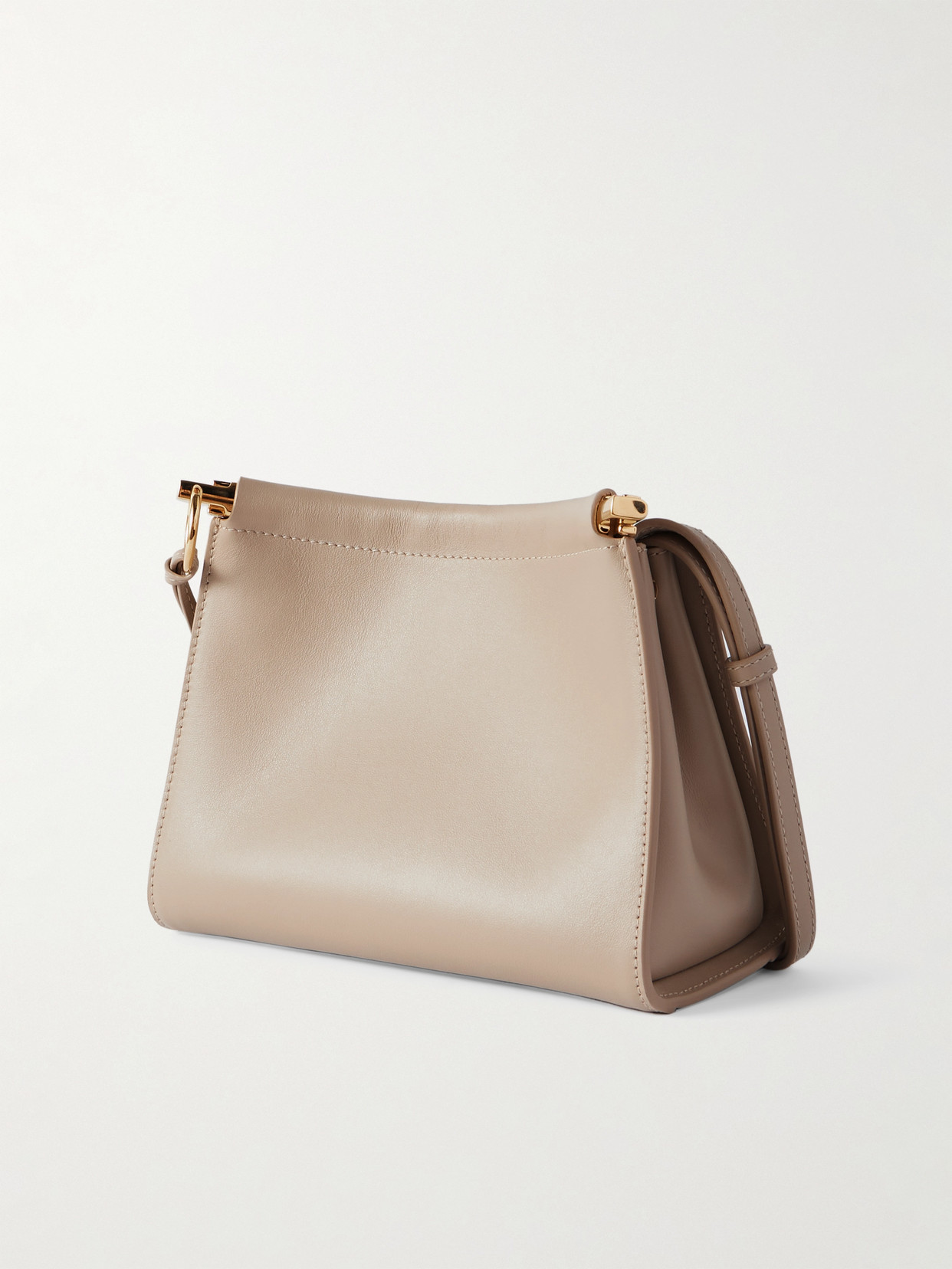 Alaïa Le Click Small Leather Shoulder Bag