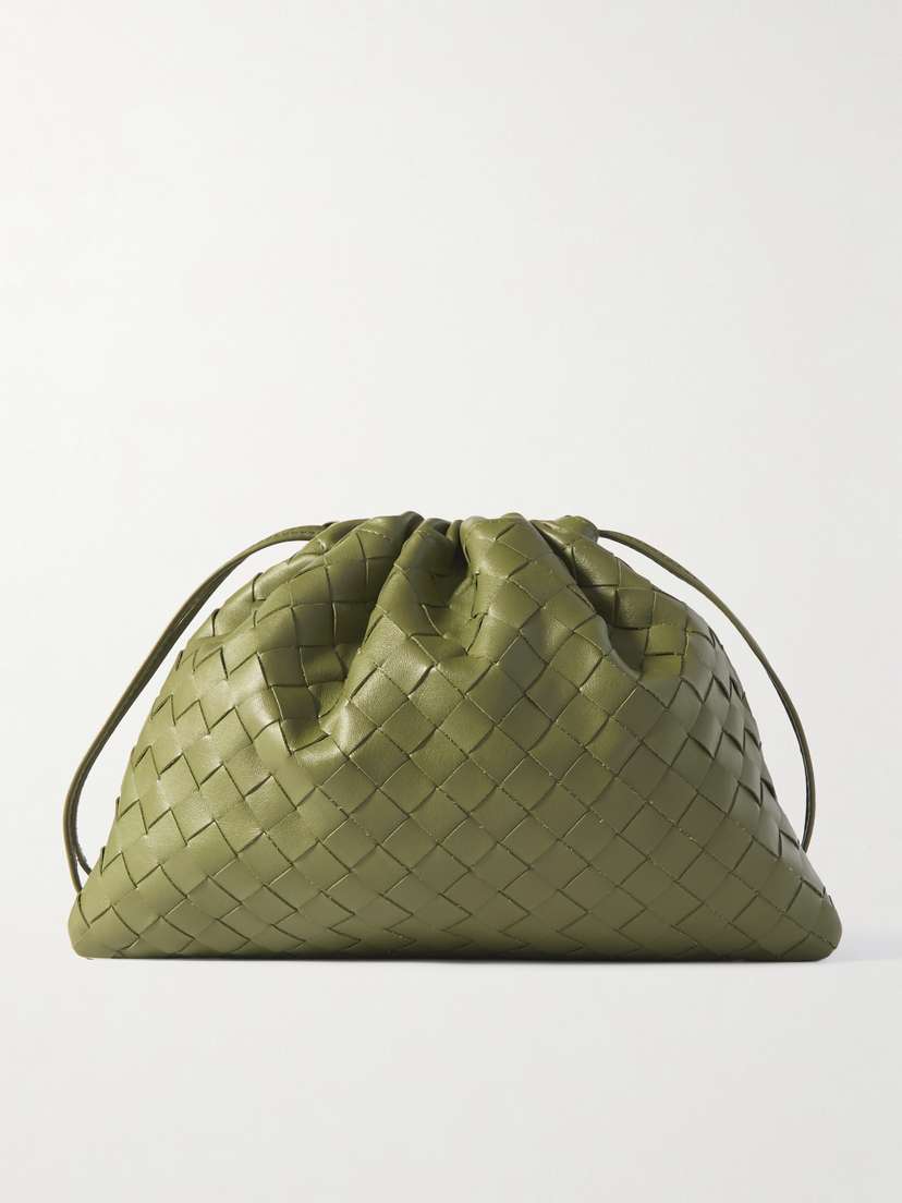 Bottega Veneta Intrecciato Leather Pouch