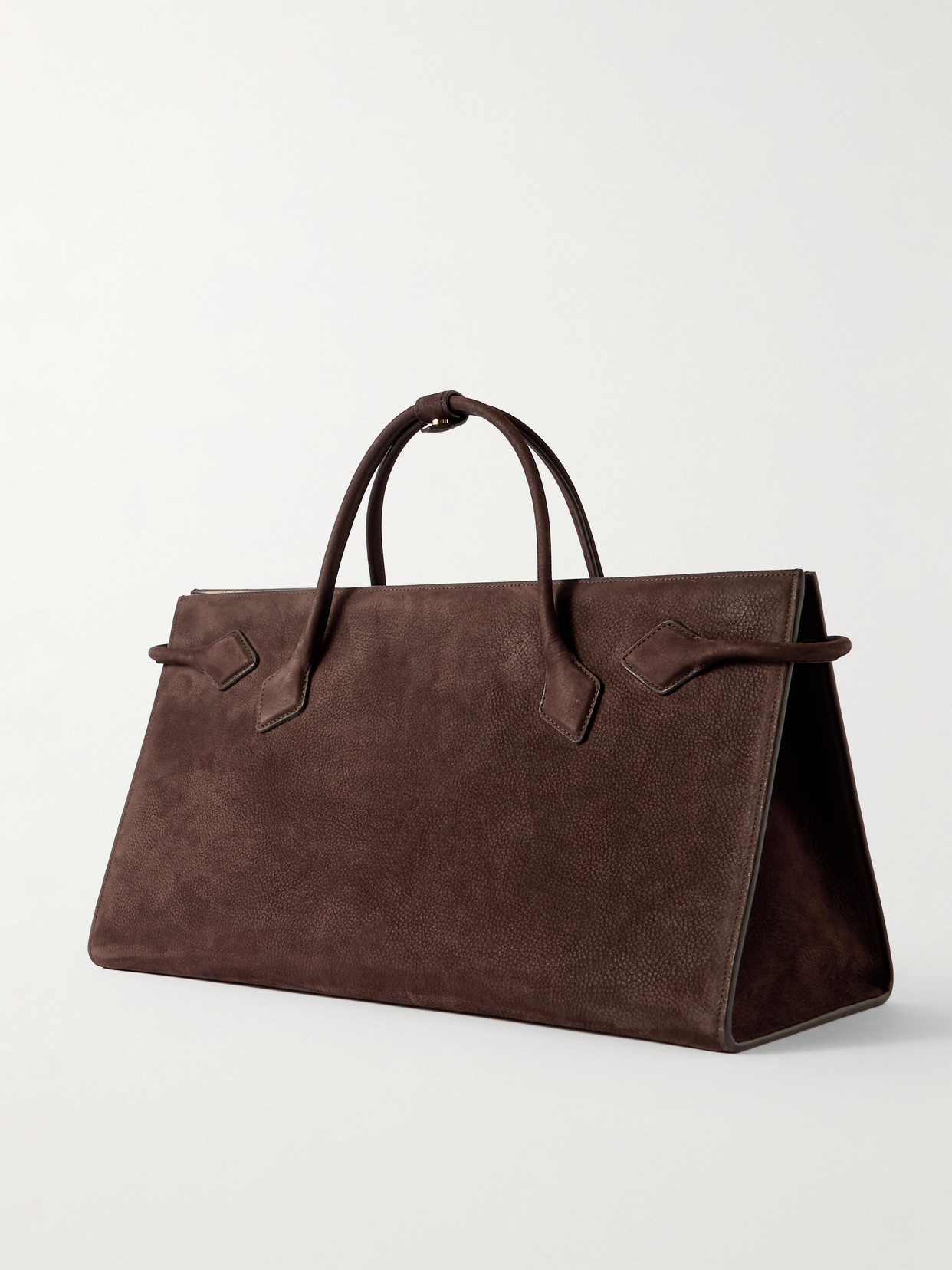 ALAÏA EAST WEST NUBUCK TOTE