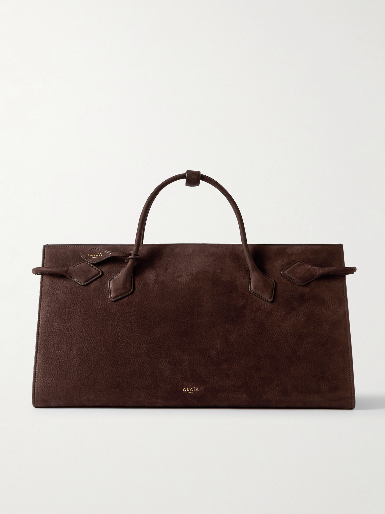 Alaïa East West Nubuck Tote