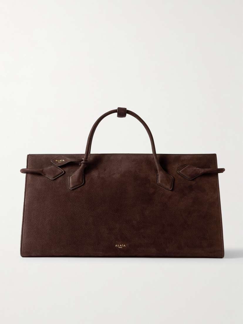 Alaïa — East West nubuck tote