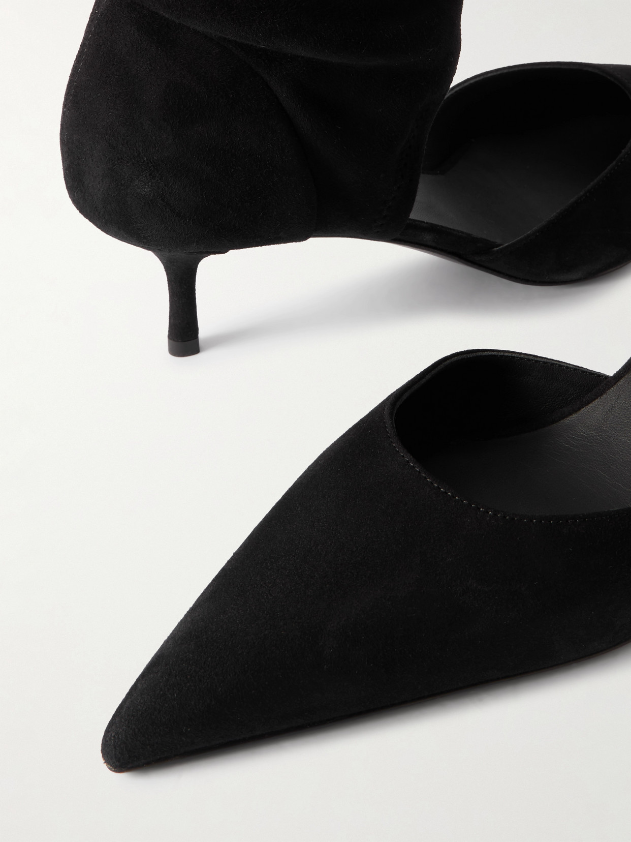 Alaïa Cutout Stretch-suede Over-the-knee Boots
