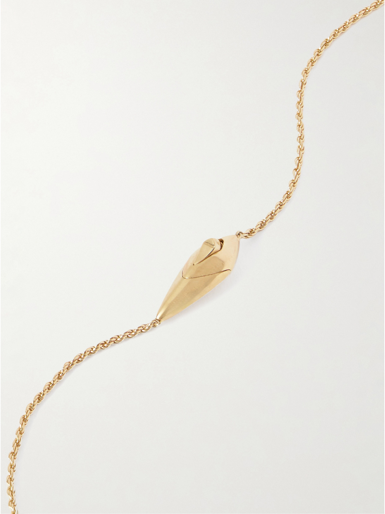 Bottega Veneta Gold-plated Pearl Necklace In Gold