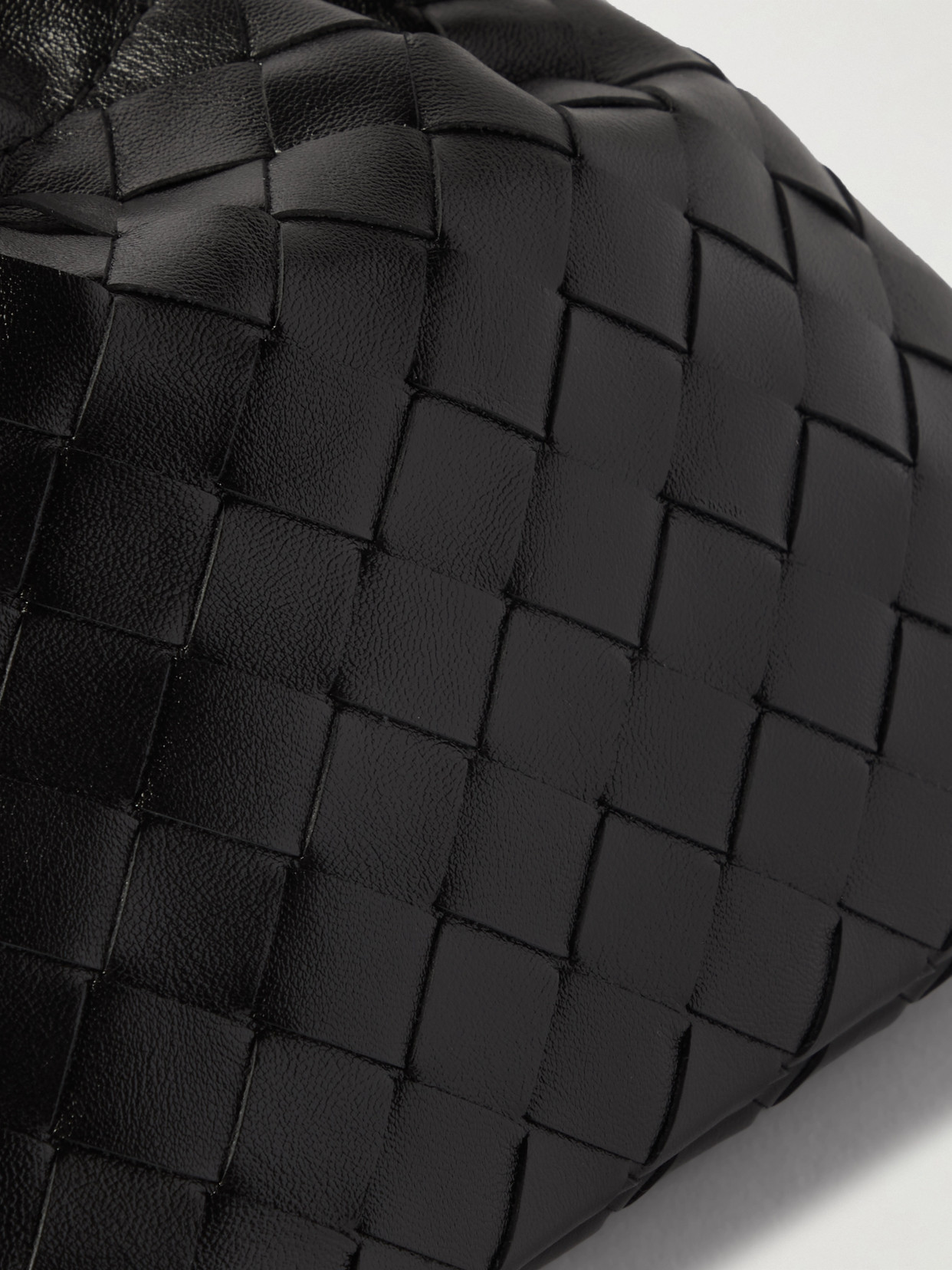 BOTTEGA VENETA INTRECCIATO LEATHER POUCH