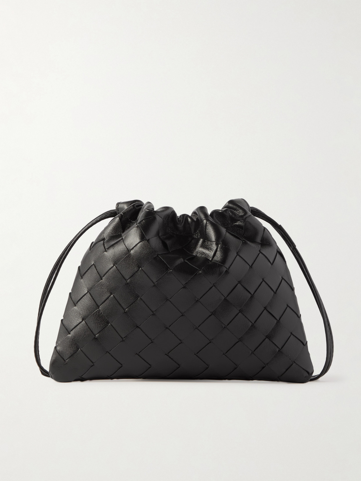 BOTTEGA VENETA INTRECCIATO LEATHER POUCH