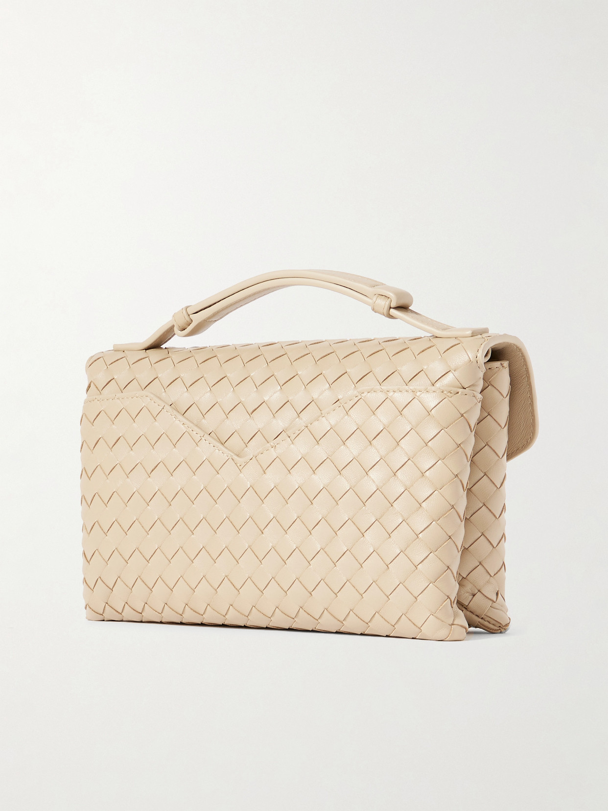 Knot Lock Medium Intrecciato Shoulder Bag