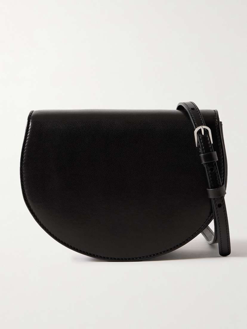 The Row Mini Canteen Leather Shoulder Bag
