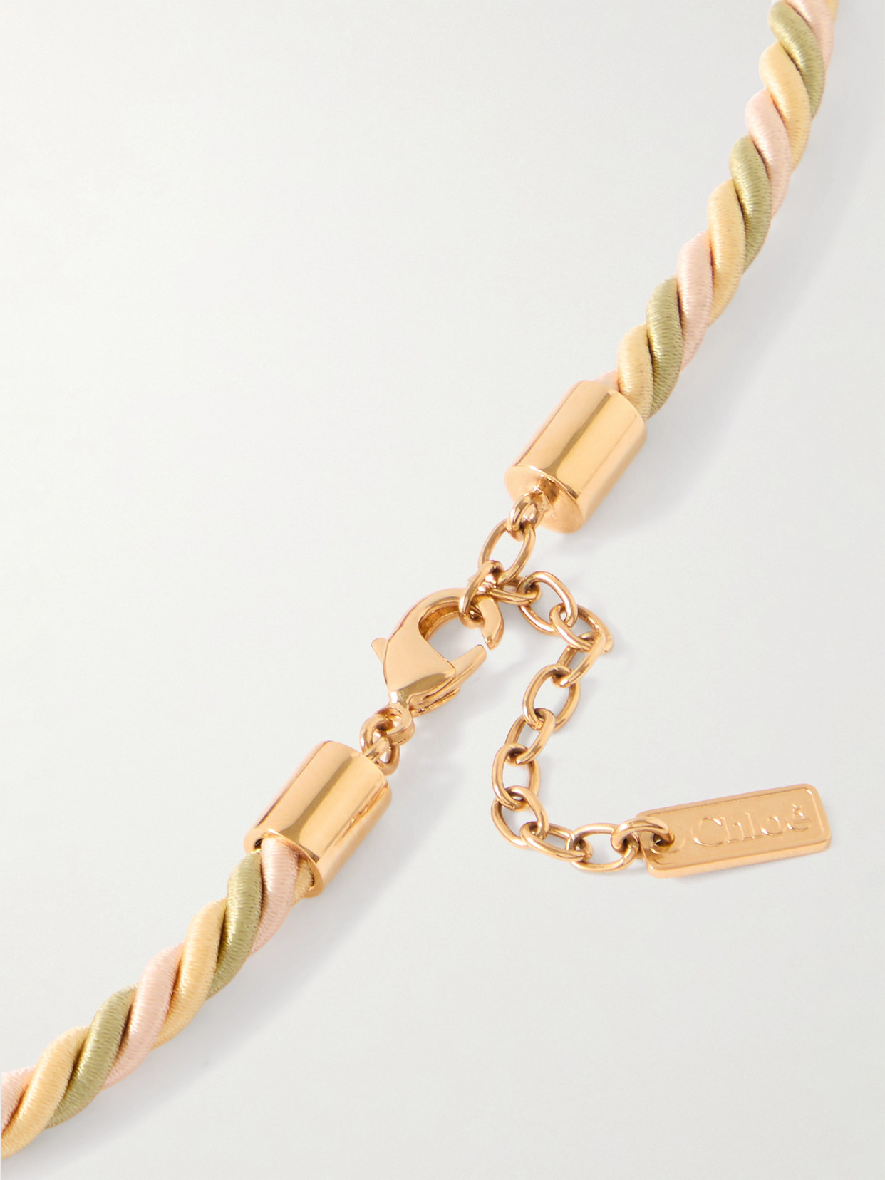 Chloé Gold-tone Beaded Necklace