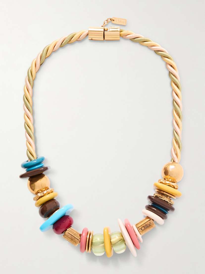Chloé tone Beaded Necklace