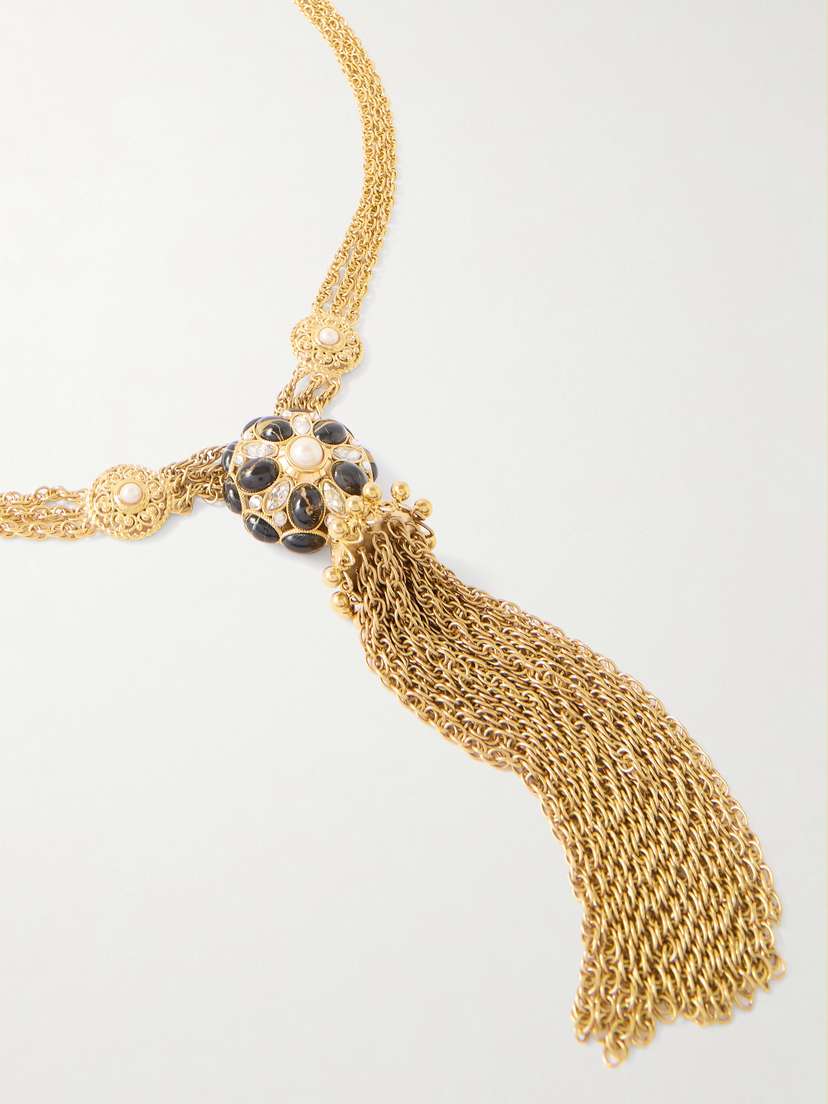 Chloé Resin Gold-tone Necklace