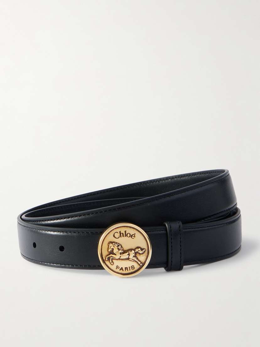 Chloé Horse Medal eather Belt