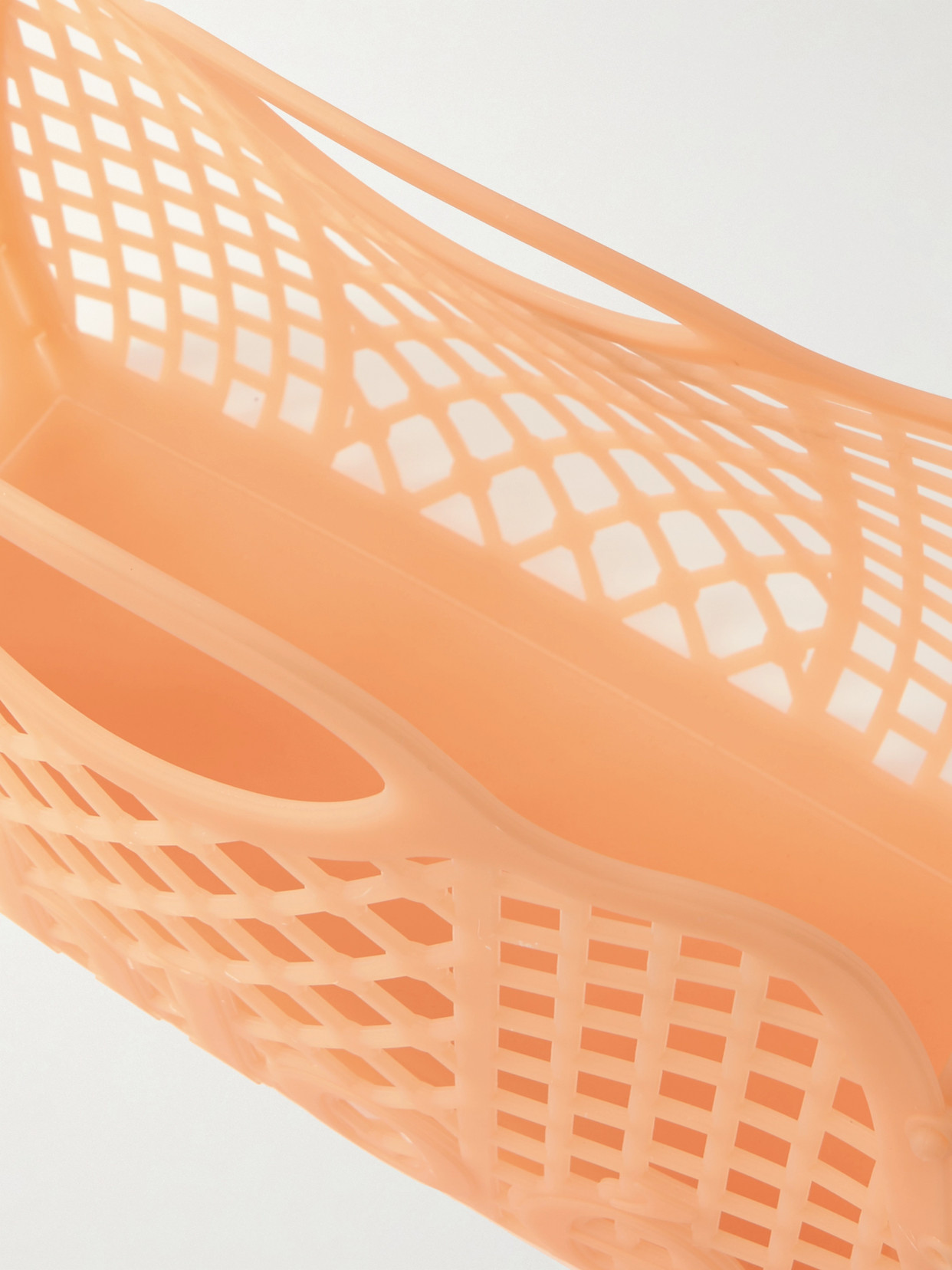 Chloé Cage Leather-trimmed Studded Rubber Shoulder Bag