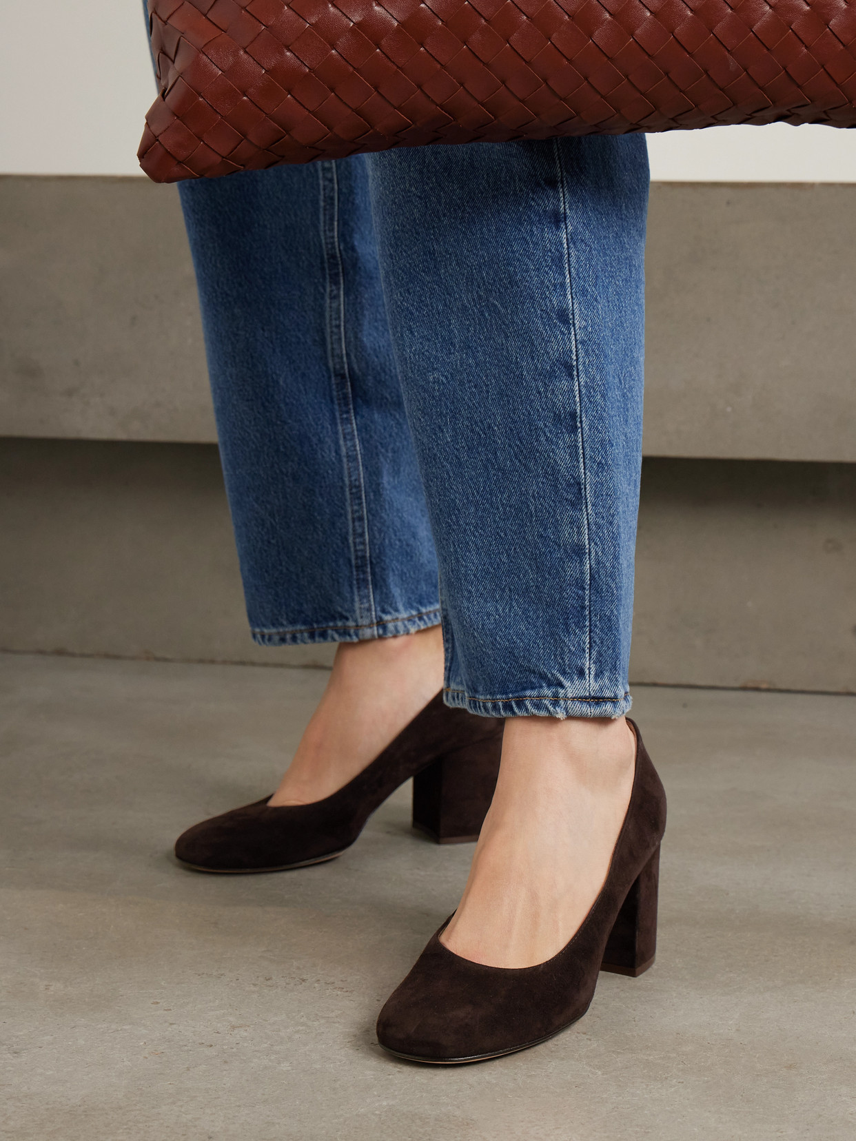 Gianvito Rossi 70 Suede Pumps