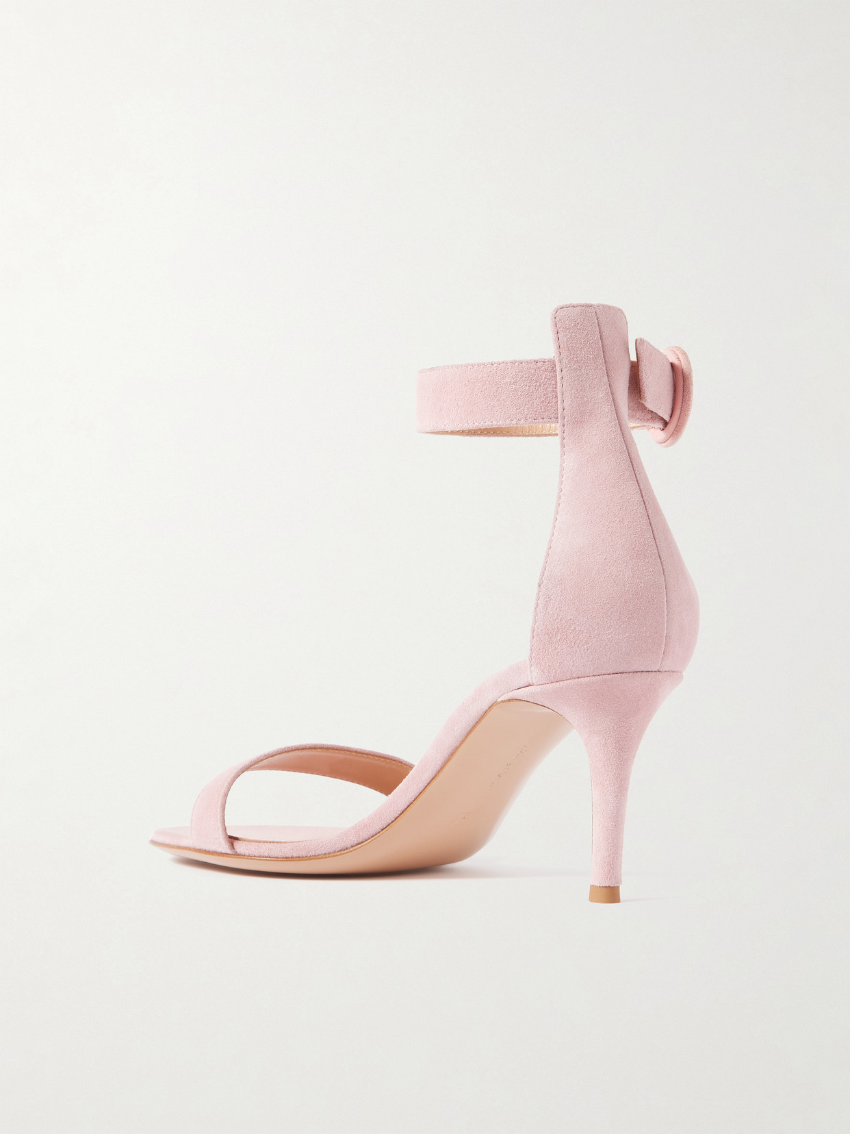 Gianvito Rossi Portofino 70 Suede Sandals