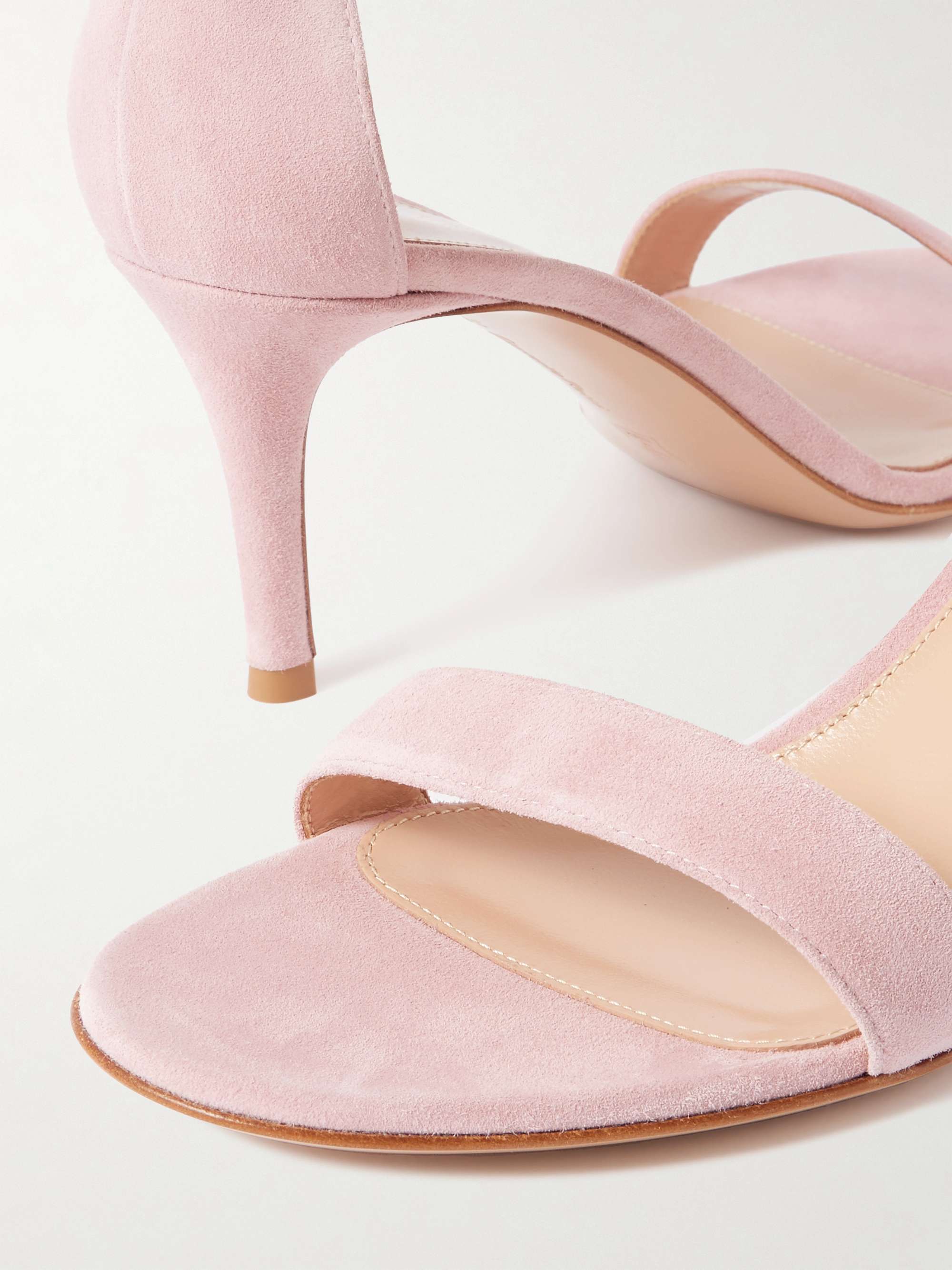GIANVITO ROSSI Portofino 70 suede sandals