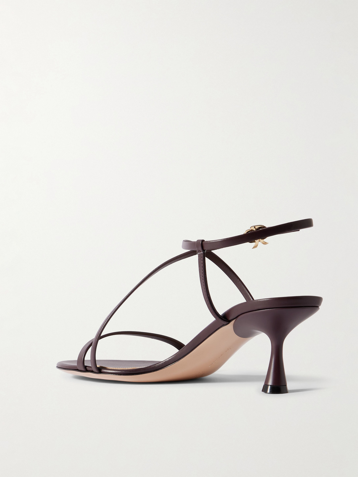 Gianvito Rossi Strappy Leather Ankle-strap Sandals