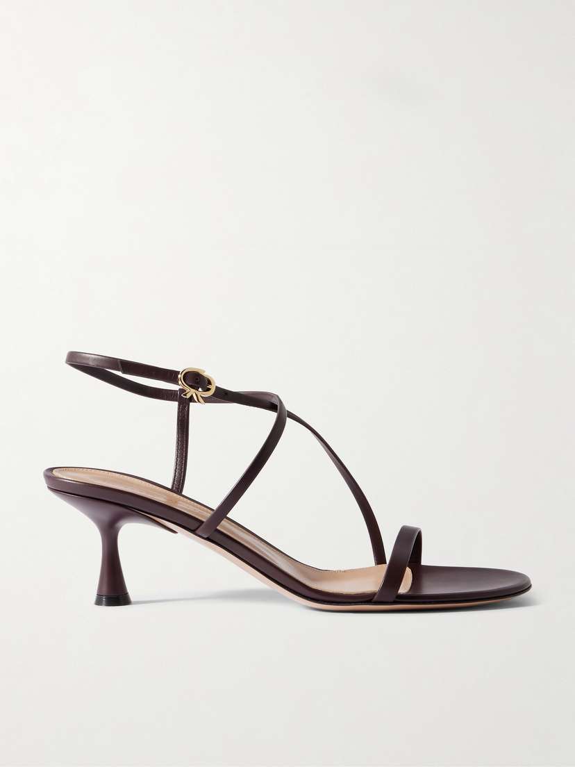 Gianvito Rossi 55 Leather Sandals